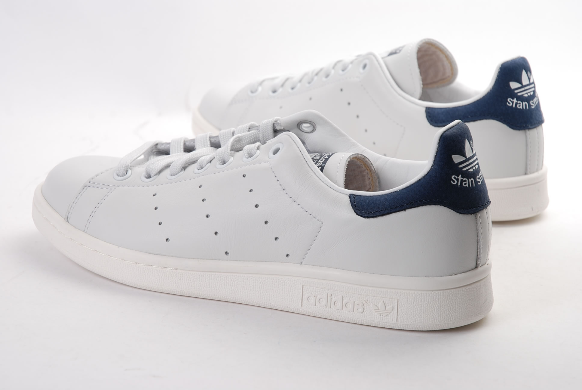 adidas stan smith blanche et bleu